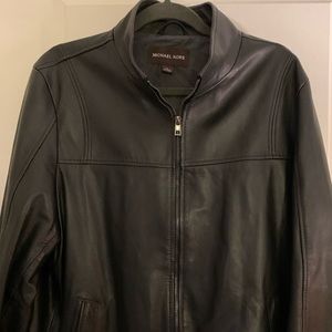 Michael Kors Leather jacket brand new
